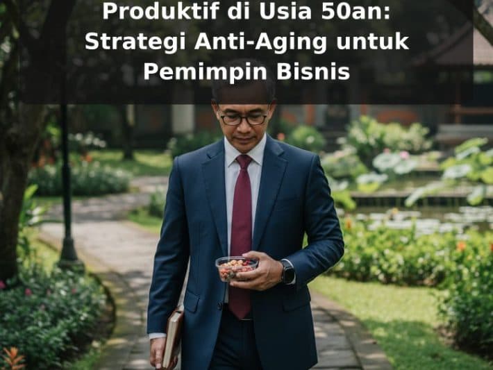Rahasia CEO Sukses Tetap Produktif di Usia 50an: Strategi Anti-Aging untuk Pemimpin Bisnis